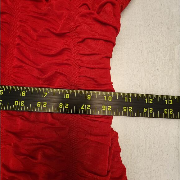 Windsor Women's Mini Dress Cherry Red Valentines Day Event - Picture 12 of 13